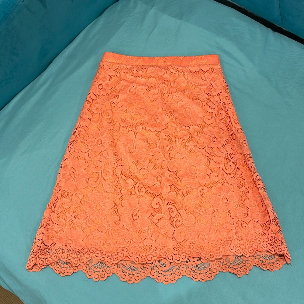 Coral Midi Skirt
